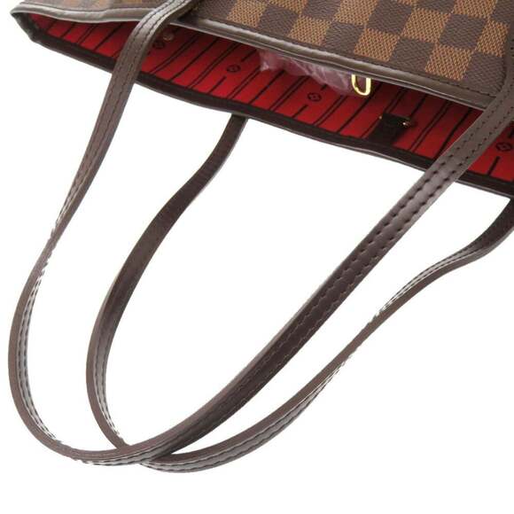 LOUIS VUITTON Brown Damier Neverfull MM Tote Bag - Picture 6 of 10